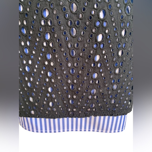 Zara Eyelet Paper Bag Skirt - Picture 8 of 9